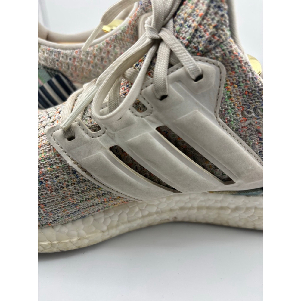Women's Adidas Ultra Boost Athletic Shoes Size 10 Beige Multi-color - Picture 12 of 16